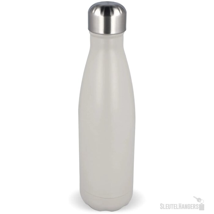 Sagaform Nils stalen fles gepoedercoat 500 ml beige 500 ml