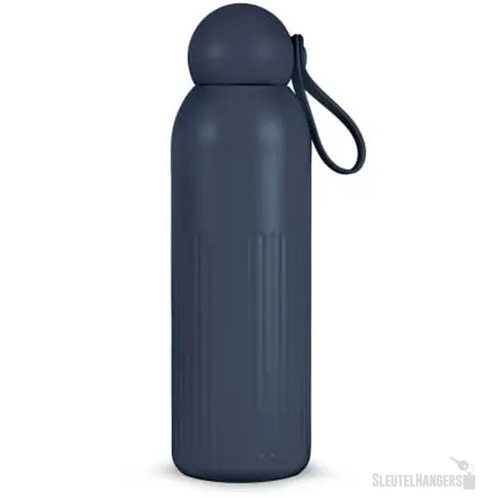 Sagaform Tekla gerecycled stalen fles Blauw