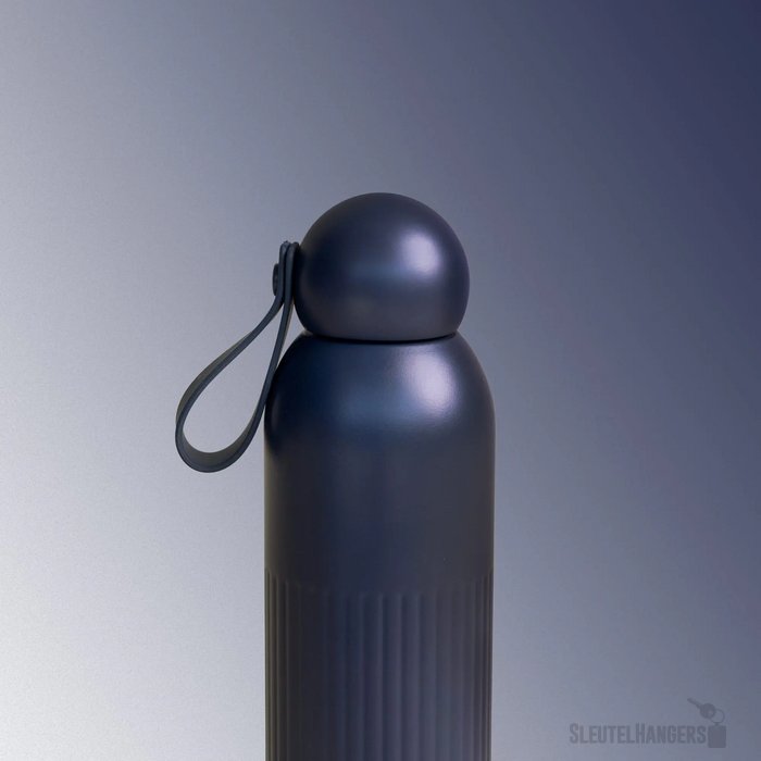 Sagaform Tekla gerecycled stalen fles Blauw