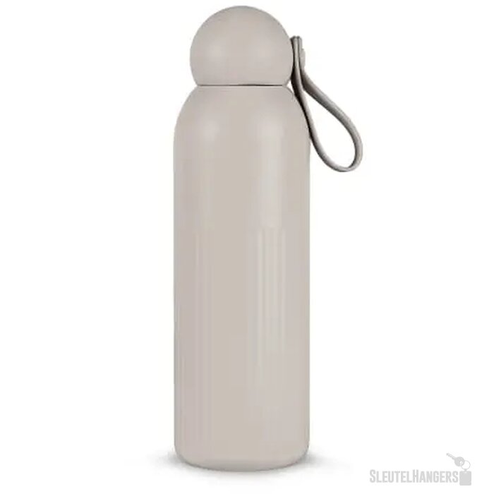 Sagaform Tekla gerecycled stalen fles Beige