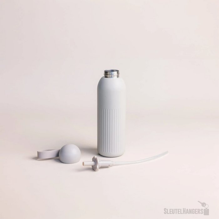 Sagaform Tekla gerecycled stalen fles Beige