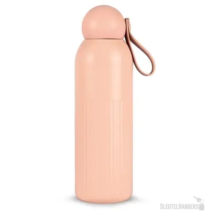 Sagaform Tekla gerecycled stalen fles Roze