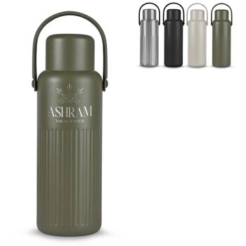 Sagaform Theo gerecycled thermosfles Lichtgroen 1000 ml