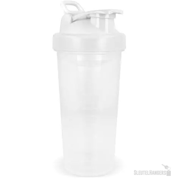 Shaker fles Wit