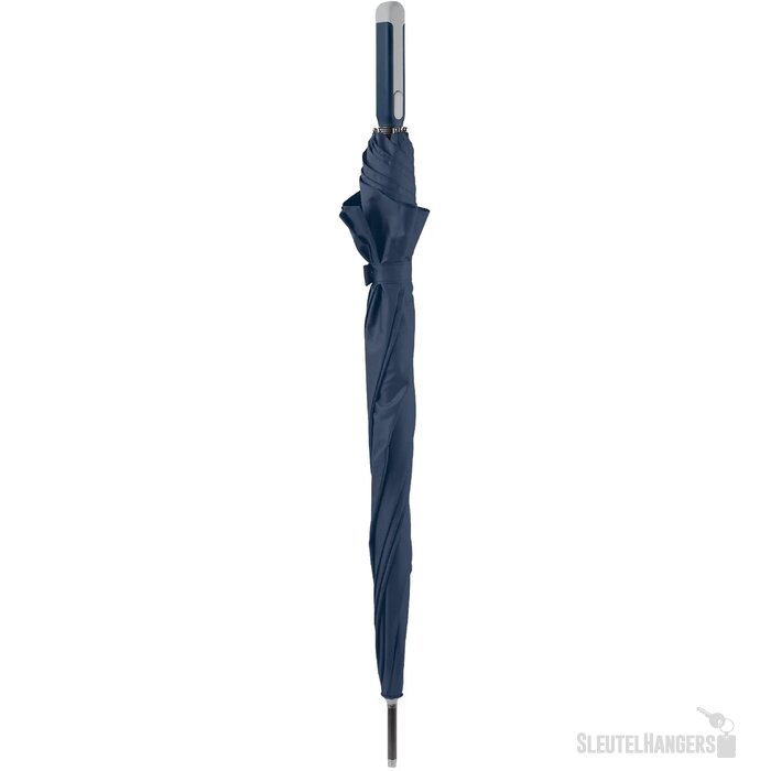 Stokparaplu 25” auto open donkerblauw