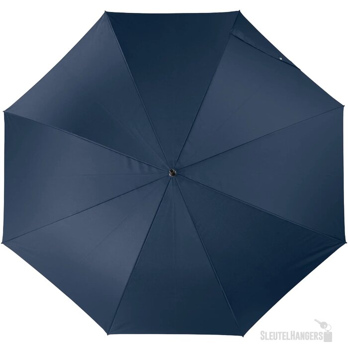 Stokparaplu 25” auto open donkerblauw