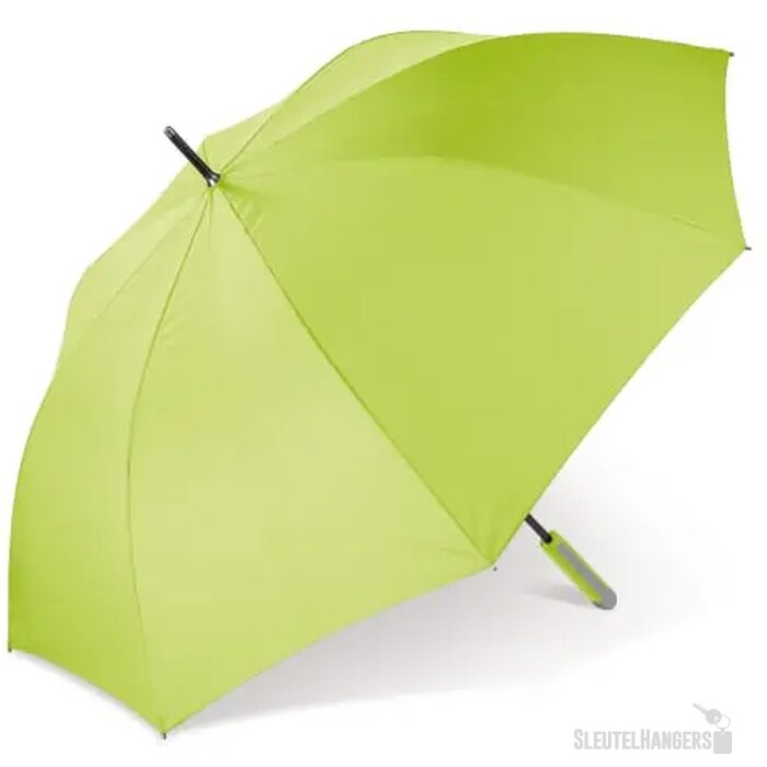 Stokparaplu 25” auto open lichtgroen
