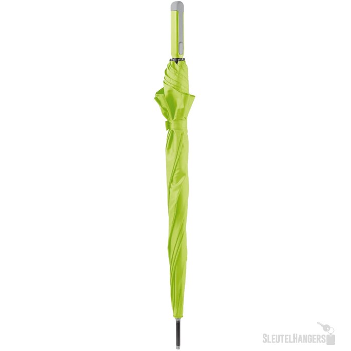 Stokparaplu 25” auto open lichtgroen