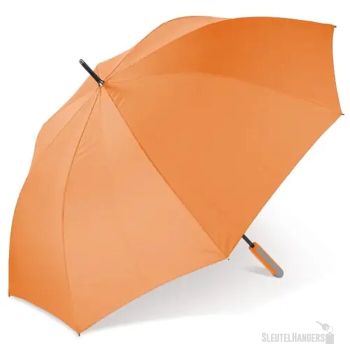 Stokparaplu 25” auto open oranje