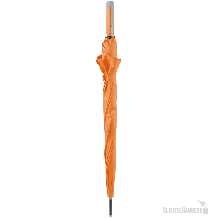 Stokparaplu 25” auto open oranje