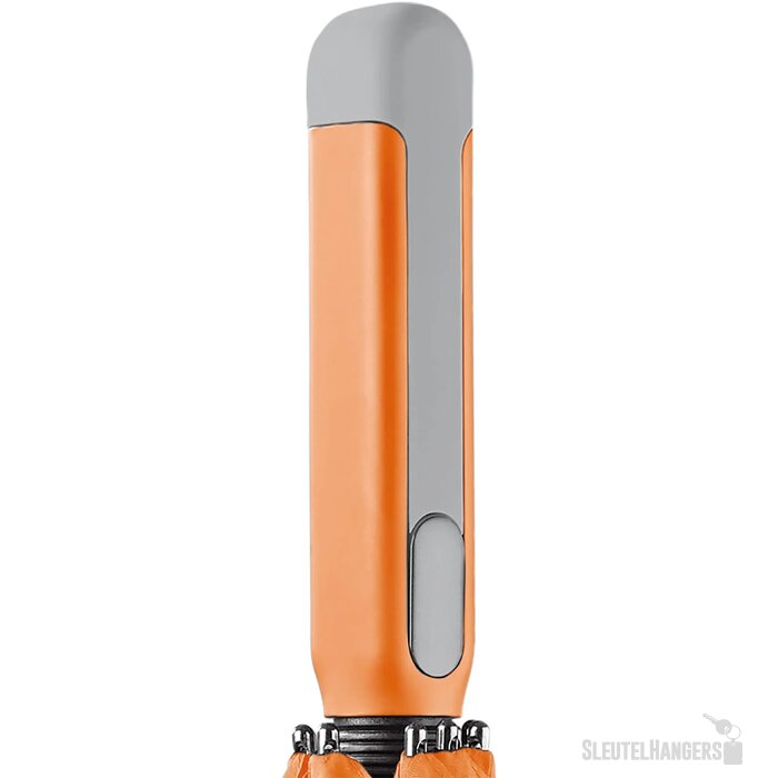 Stokparaplu 25” auto open oranje