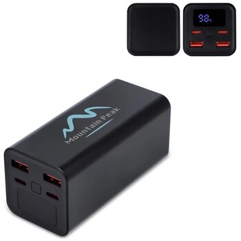 Stratos Powerbank 65W Power Delivery 20000mAh zwart Stratos Powerbank 65W Power Delivery 20000mAh zwart
