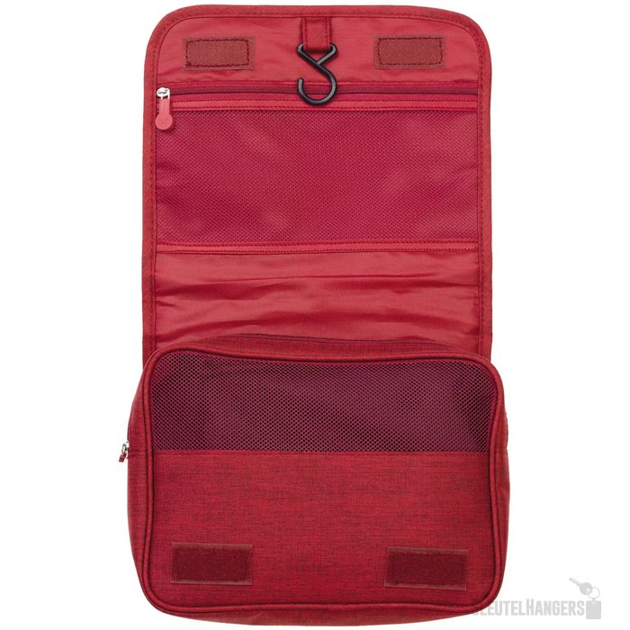 Toilettas travel rood
