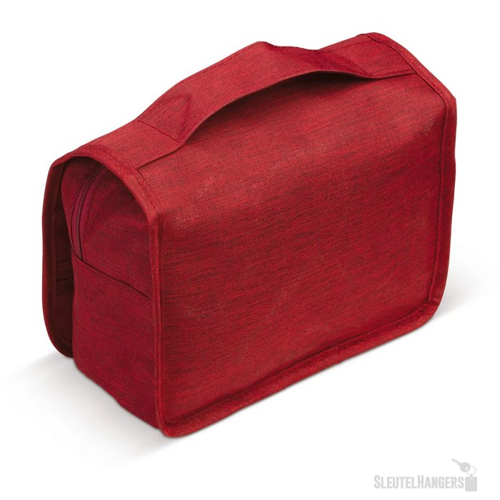 Toilettas travel rood