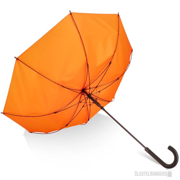 Verdure 190T Pongee 23" Winddichte haakparaplu Oranje