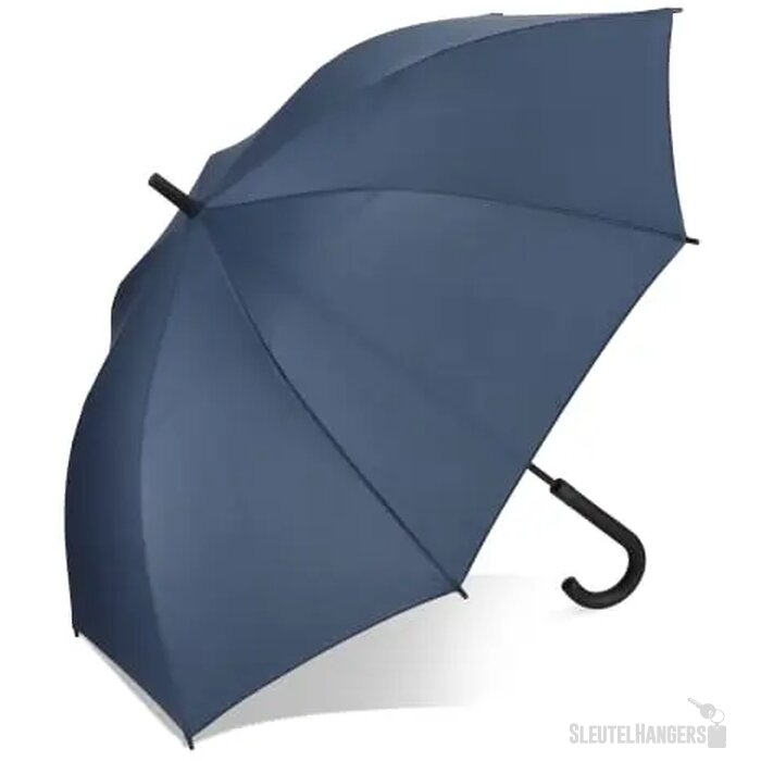 Verdure 190T Pongee 23" Winddichte haakparaplu Blauw