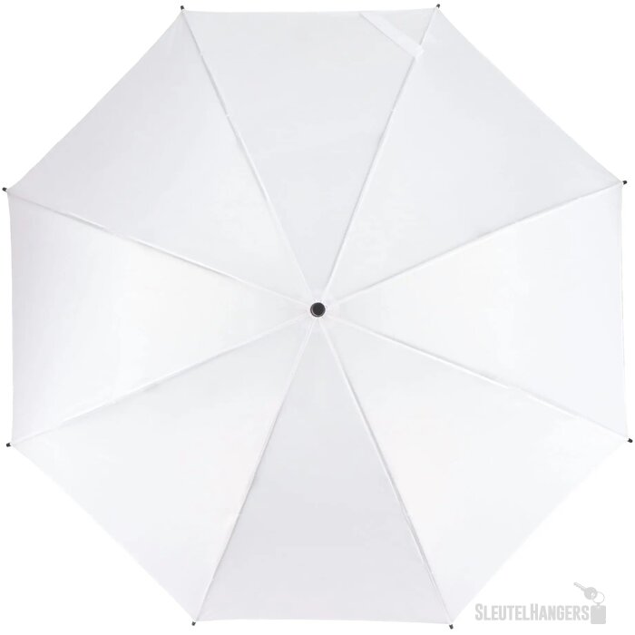 Verdure 190T Pongee 23" Winddichte haakparaplu Wit