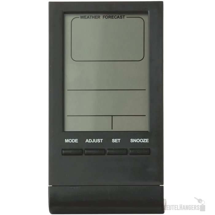 Weerstation elektronisch zwart