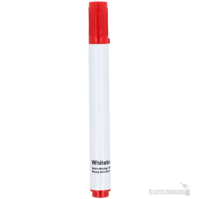 Whiteboard marker rood