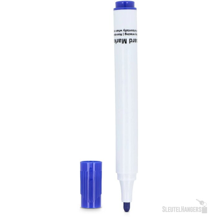 Whiteboard marker blauw