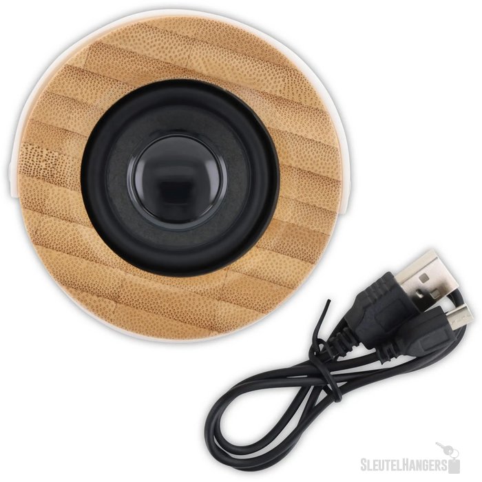 Wireless speaker bamboo 3W hout