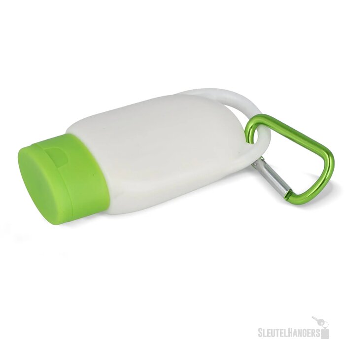 Zonnebrandlotion met Karabijnhaak SPF30 Gerecycled Materiaal lichtgroen
