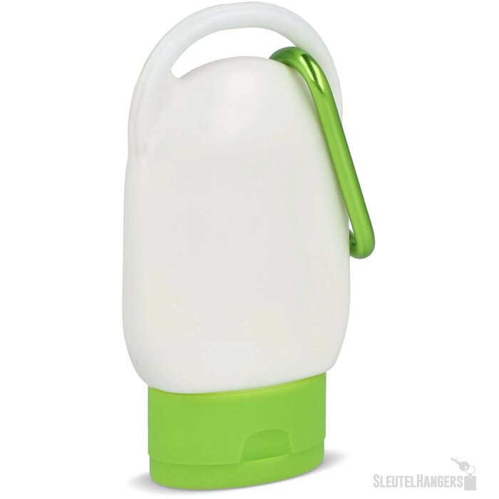 Zonnebrandlotion met Karabijnhaak SPF30 Gerecycled Materiaal lichtgroen