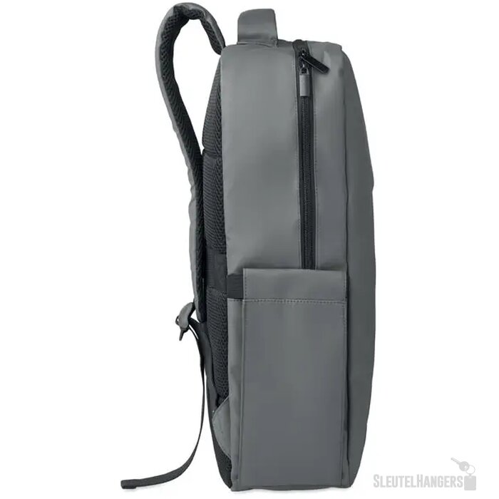15" pu rpet laptop rugzak Metro steengrijs