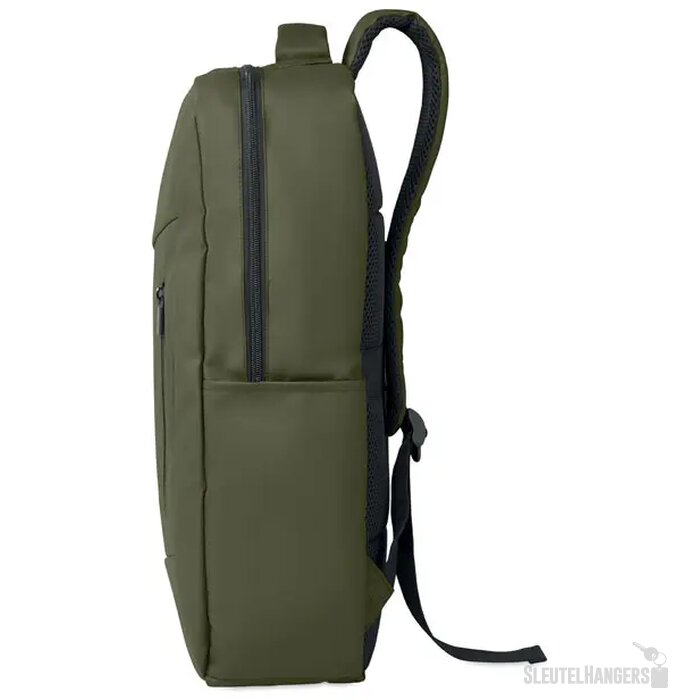 15" pu rpet laptop rugzak Metro legergroen
