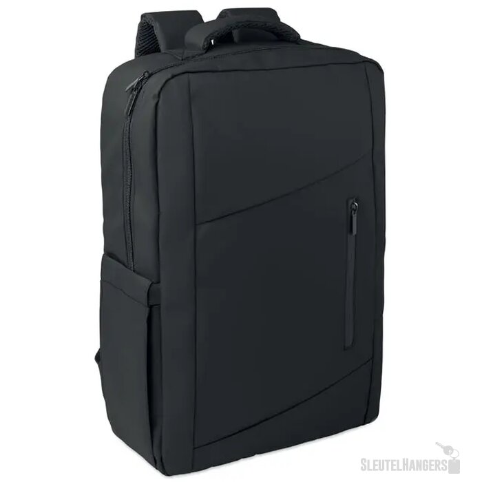 15" pu rpet laptop rugzak Metro zwart