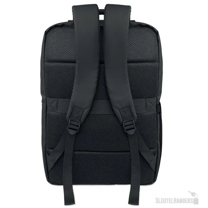 15" pu rpet laptop rugzak Metro zwart