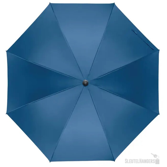 27" auto paraplu houten greep Rayna royal blauw