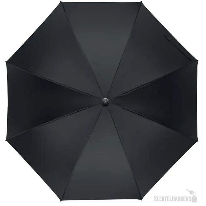 27" auto paraplu houten greep Rayna zwart