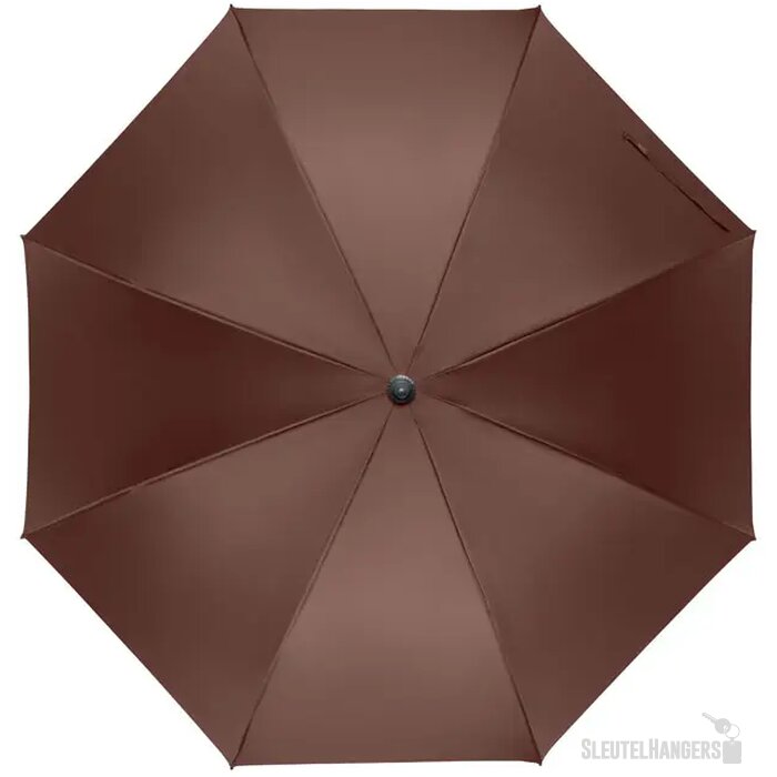 27" auto paraplu houten greep Rayna bruin