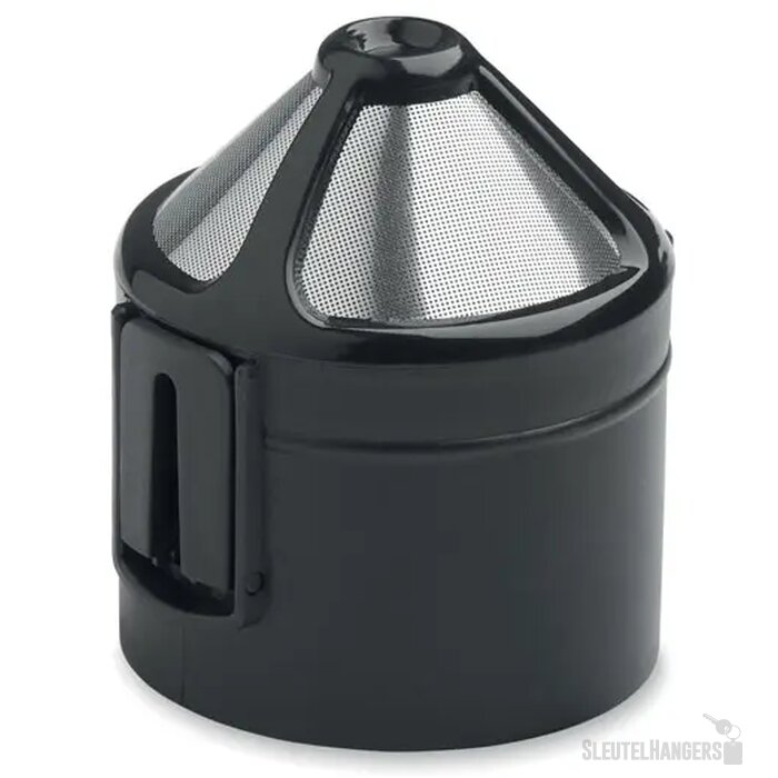 Herbruikbare koffiefilter Filter zwart