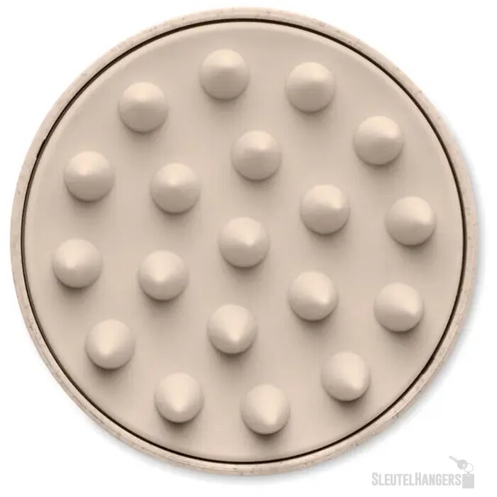 Hoofdhuid massage borstel Massage beige