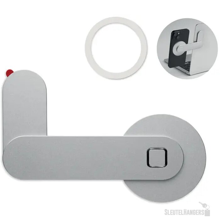 Magnetische telefoonhouder Screentach zilver