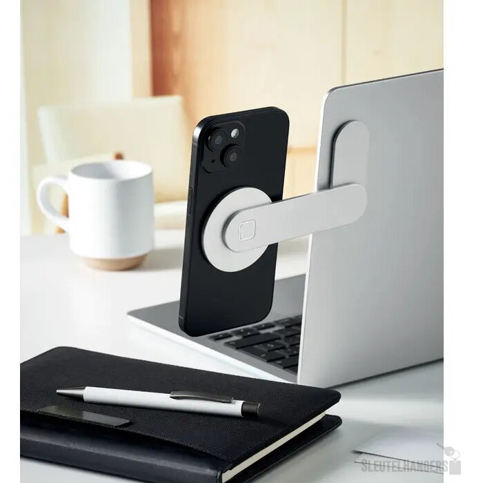 Magnetische telefoonhouder Screentach zilver