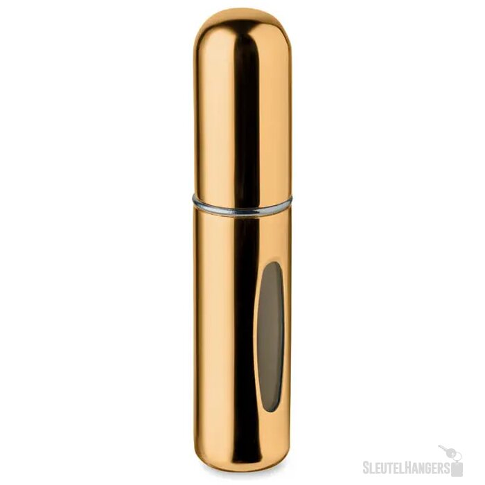 Navulbaar verstuiverflesje 5ml Spray goud