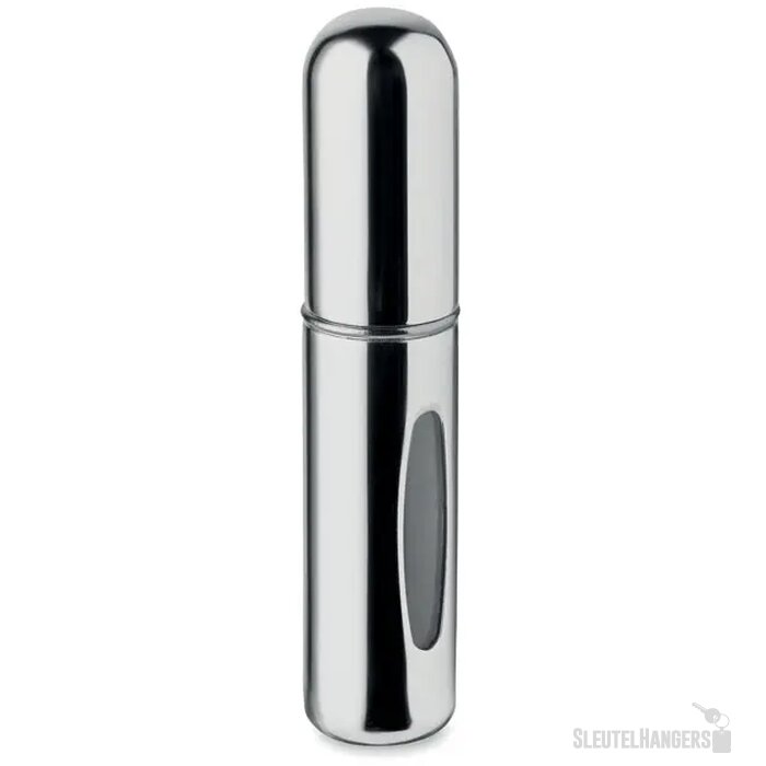Navulbaar verstuiverflesje 5ml Spray glanzend zilver