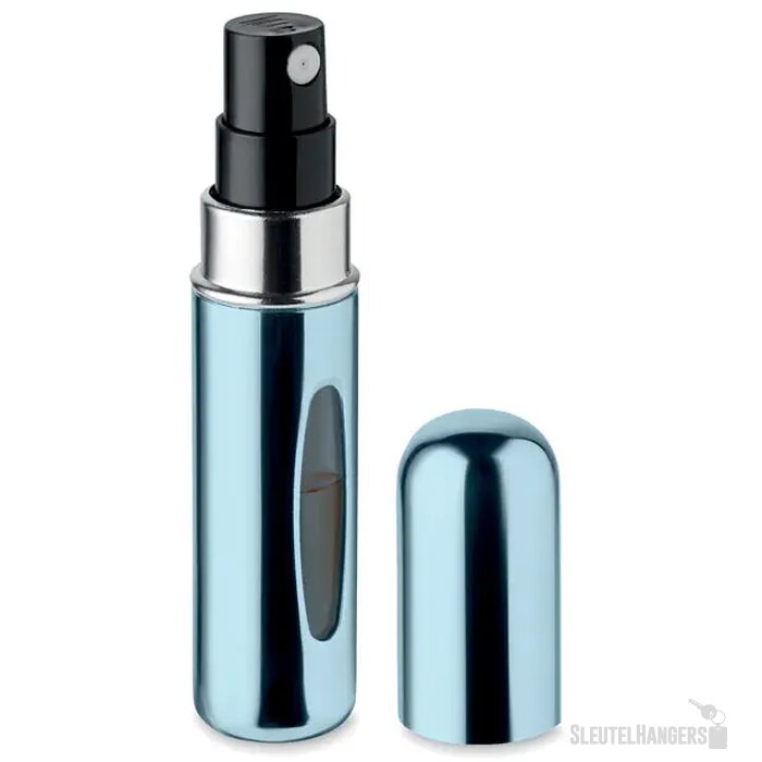 Navulbaar verstuiverflesje 5ml Spray babyblauw