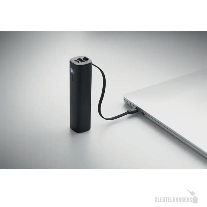 Powerbank 5000mah pd 20w Powertube zwart