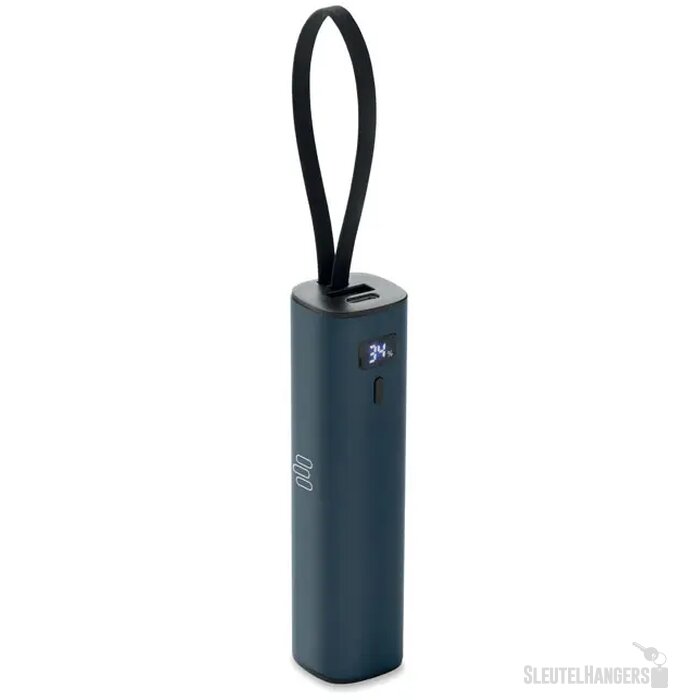 Powerbank 5000mah pd 20w Powertube marineblauw