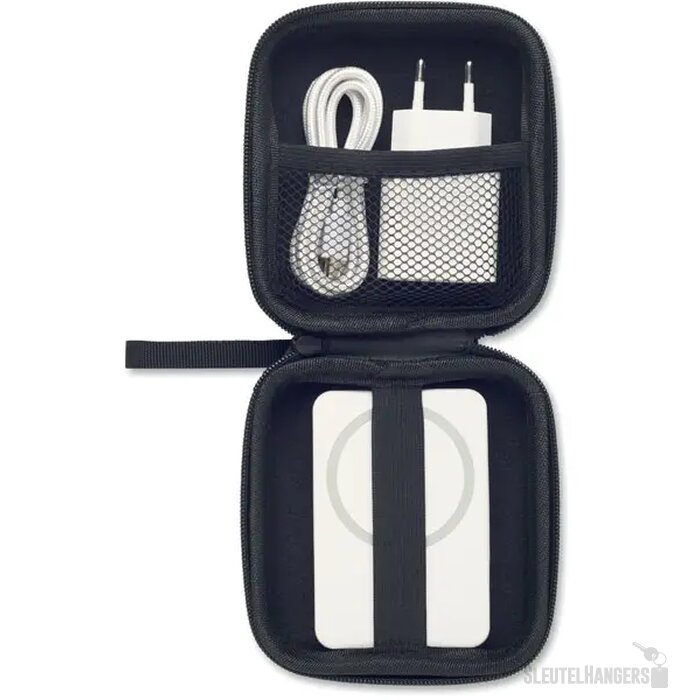 Powerbank reisset 5000mah Atlas wit