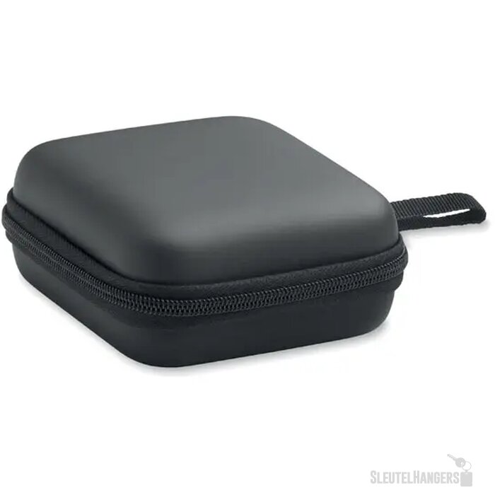 Powerbank reisset 5000mah Atlas zwart