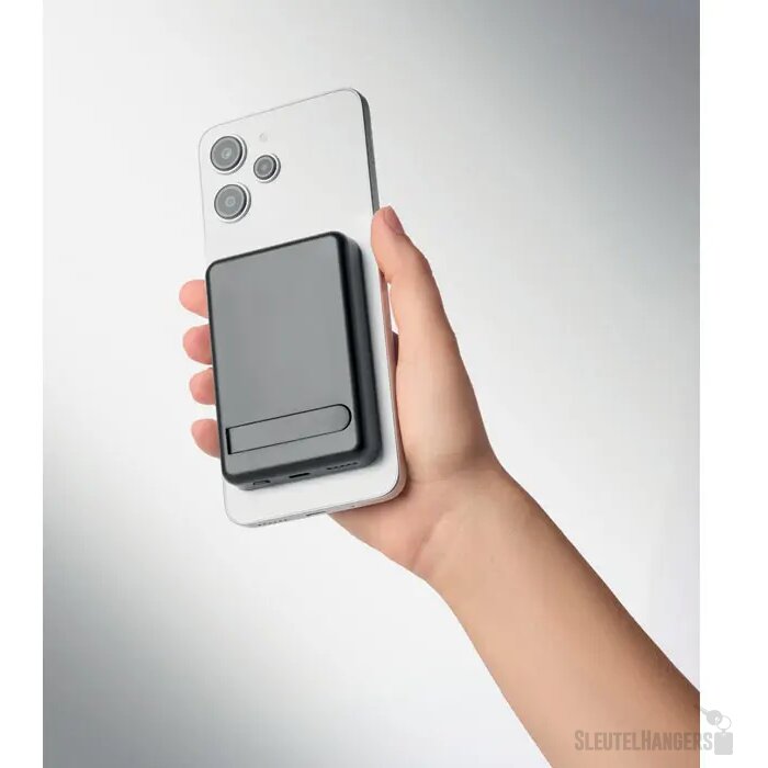 Powerbank reisset 5000mah Atlas zwart