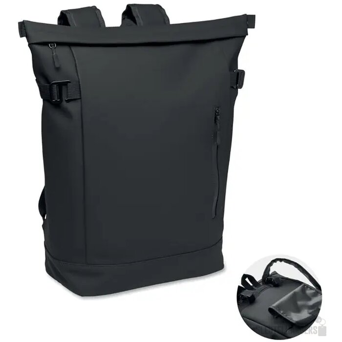 Pu fiets laptoprugzak 20l Ride backpack zwart