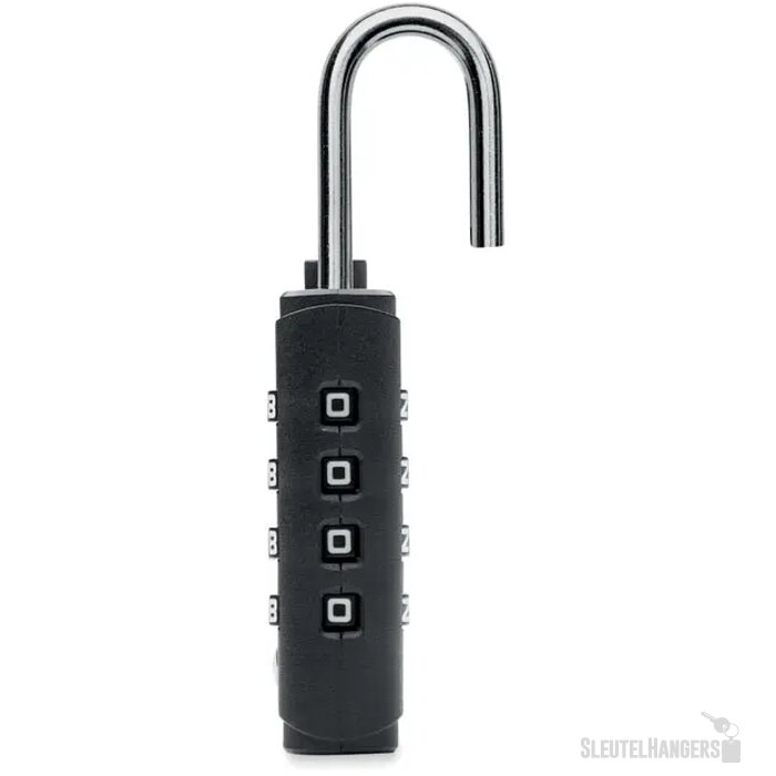 Tsa 4-cijferig combinatieslot Lock zwart