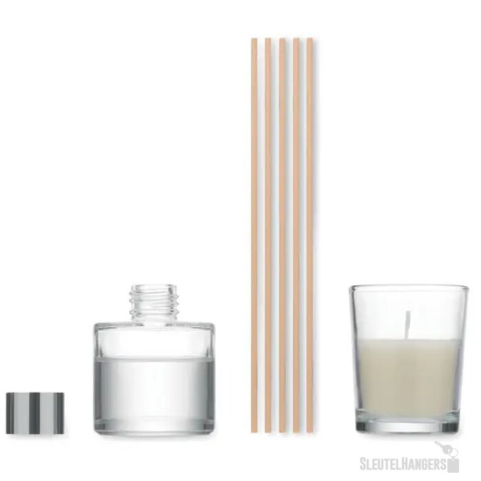Vanille diffuser & kaarsenset Gingle beige