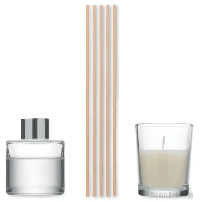 Vanille diffuser & kaarsenset Gingle beige
